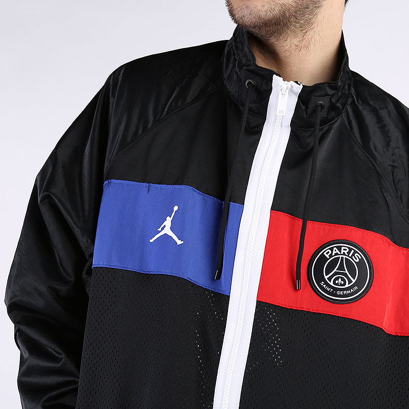 мужская черная куртка Jordan Paris Saint-Germain Jacket BQ8369-011 - цена, описание, фото 2